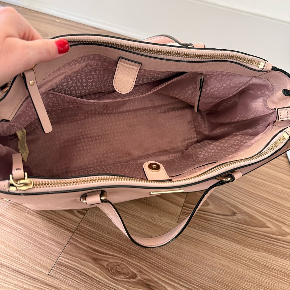 Kate Spade Laurel Way Leighann Satchel – Pink Blush – NWT – Retail $429 - Picture 11 of 15